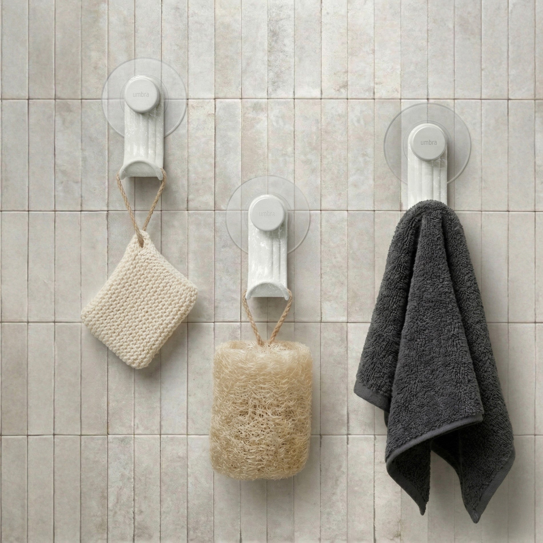 Nami Adhesive Hooks, Set of 3